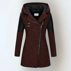 Kensley – Modern Edge Hooded Zip Coat