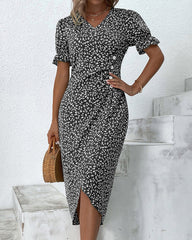 Ellaine™ - Floral Tummy Covering Summer Dress